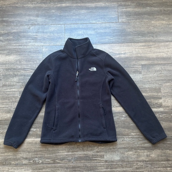 The North Face Jackets & Blazers - The north face fleece black jacket S
